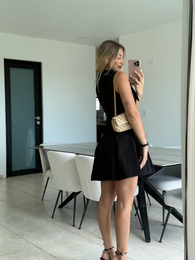 Sleeveless Collard Dress