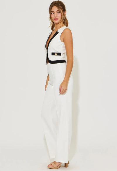 Two Tone Pant Set