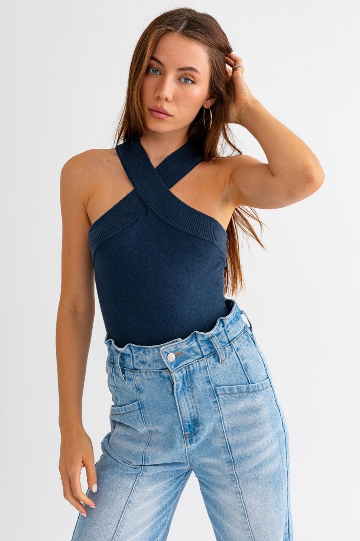 CRISS CROSS BODYSUIT