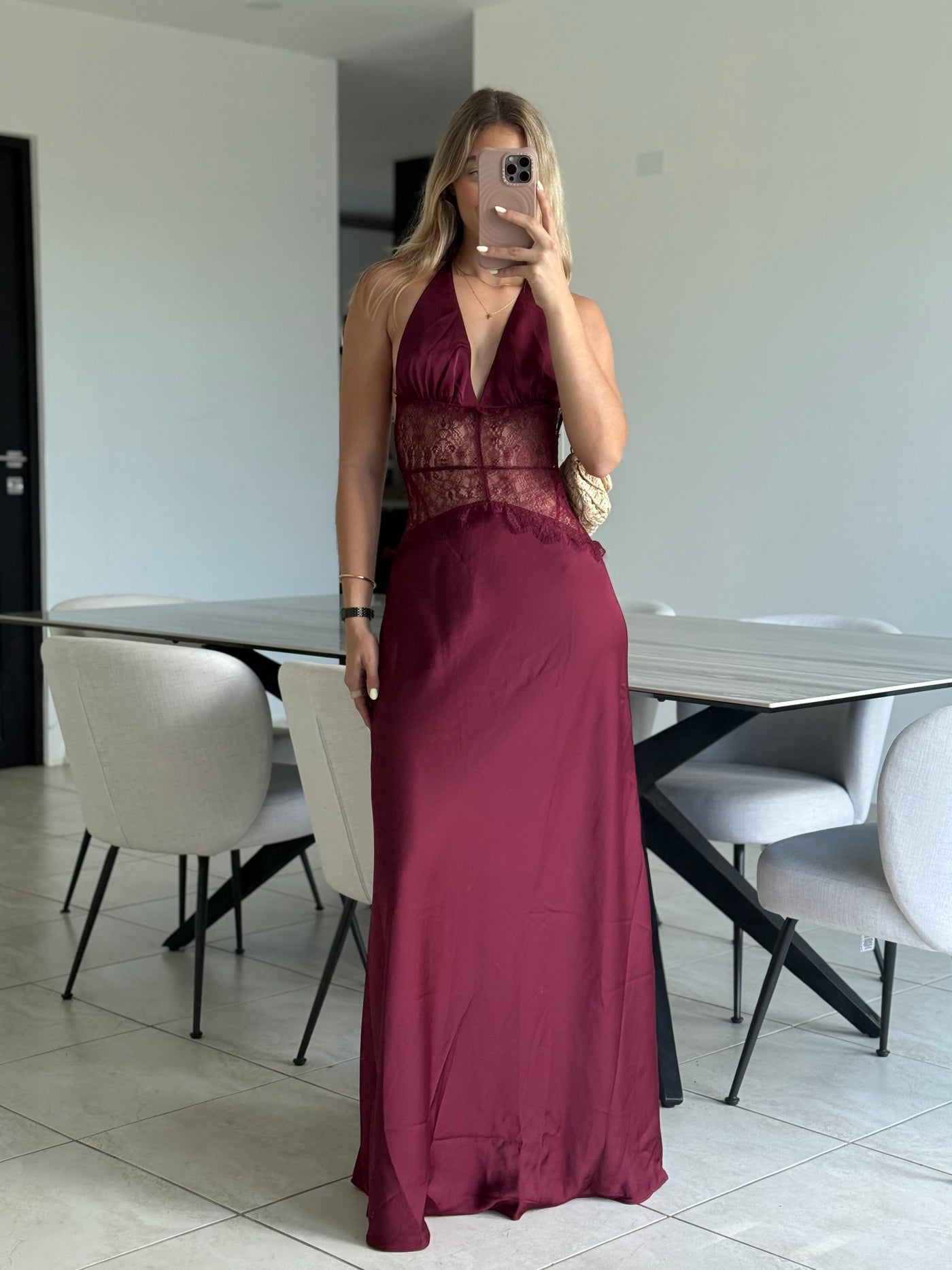 Sheer Lace Dress