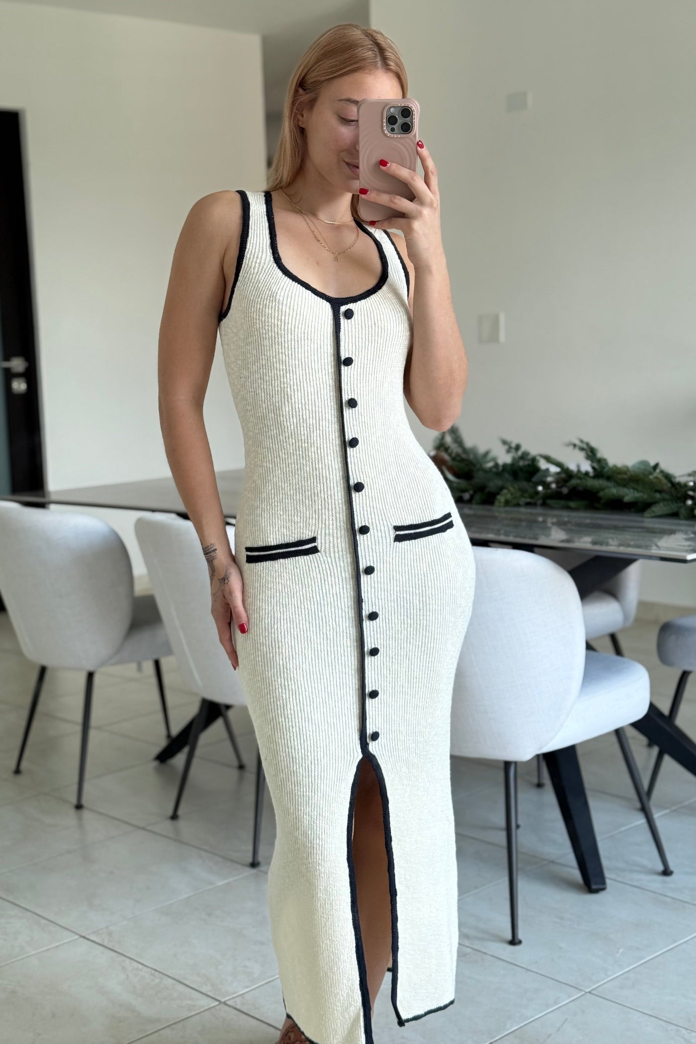 Sleeveless Midi Dress