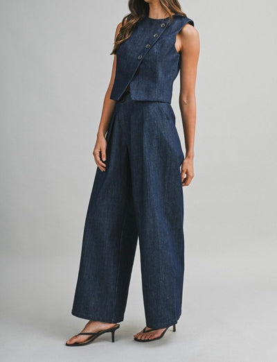 Asymmetric Top & Pant Set PREORDER DECEMBER 31, 2025 Aprox