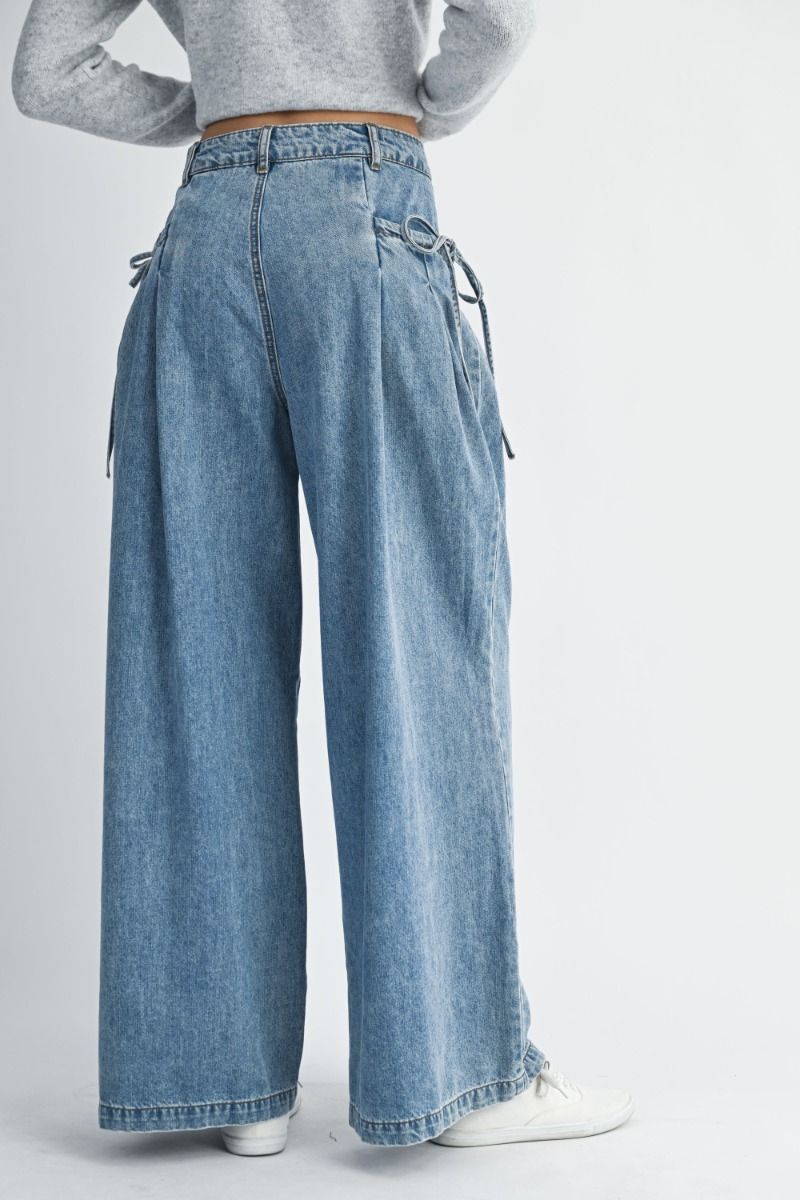 Denim Bow Detail PREORDER 09/28/25 Aprox
