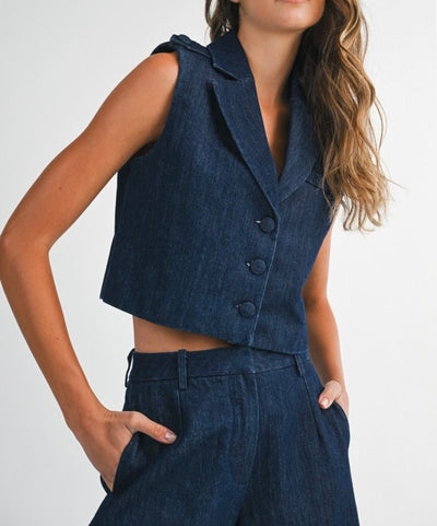 Collared Vest & Pant Set PREORDER 09/15/25 Aprox    Premium Collection