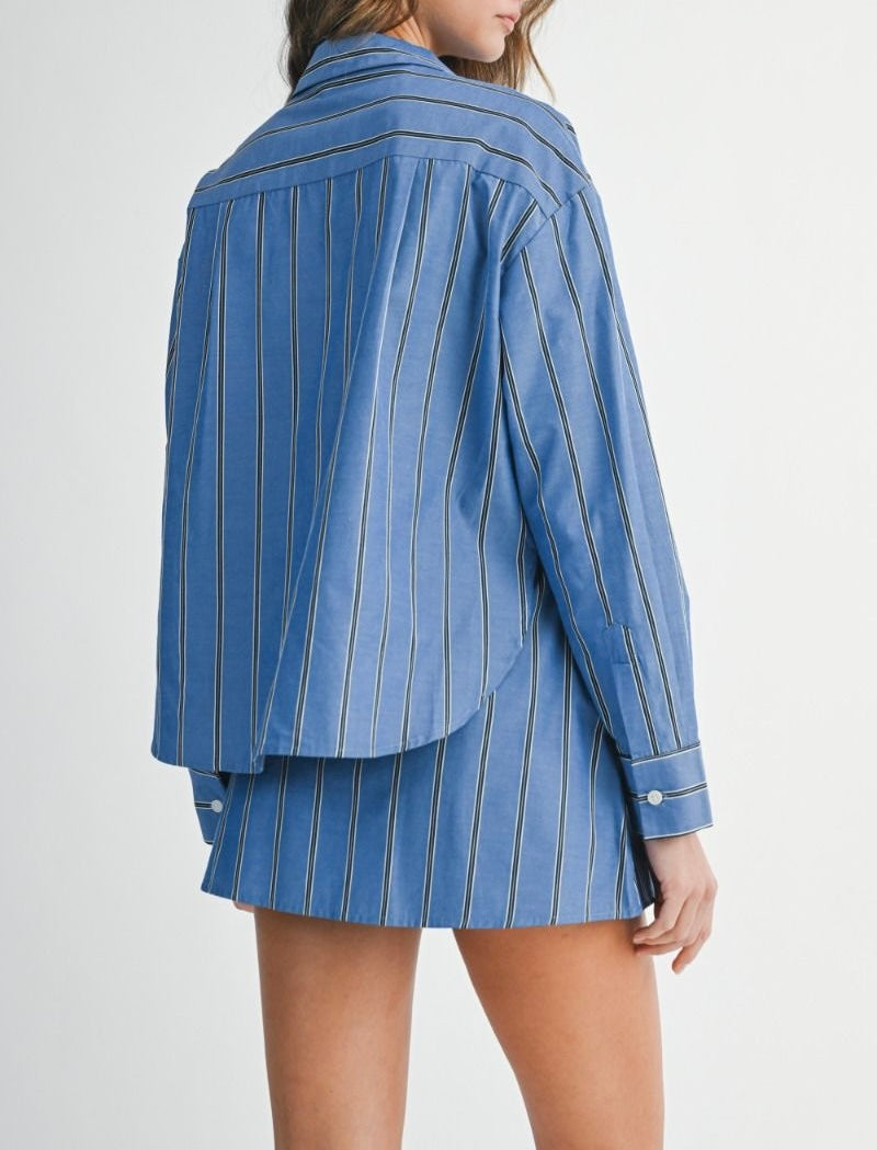 Striped Skort Set PREORDER 11/15/25 Aprox