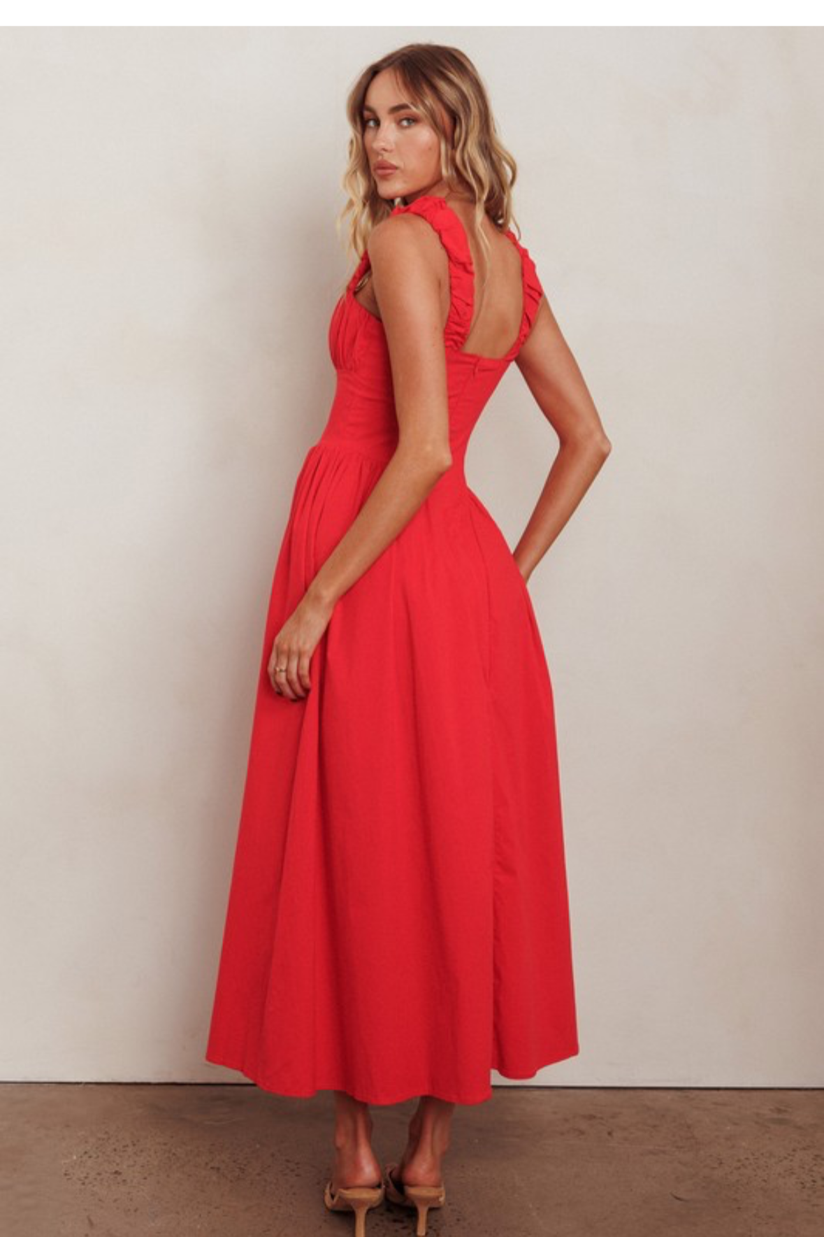 Red Maxi Dress