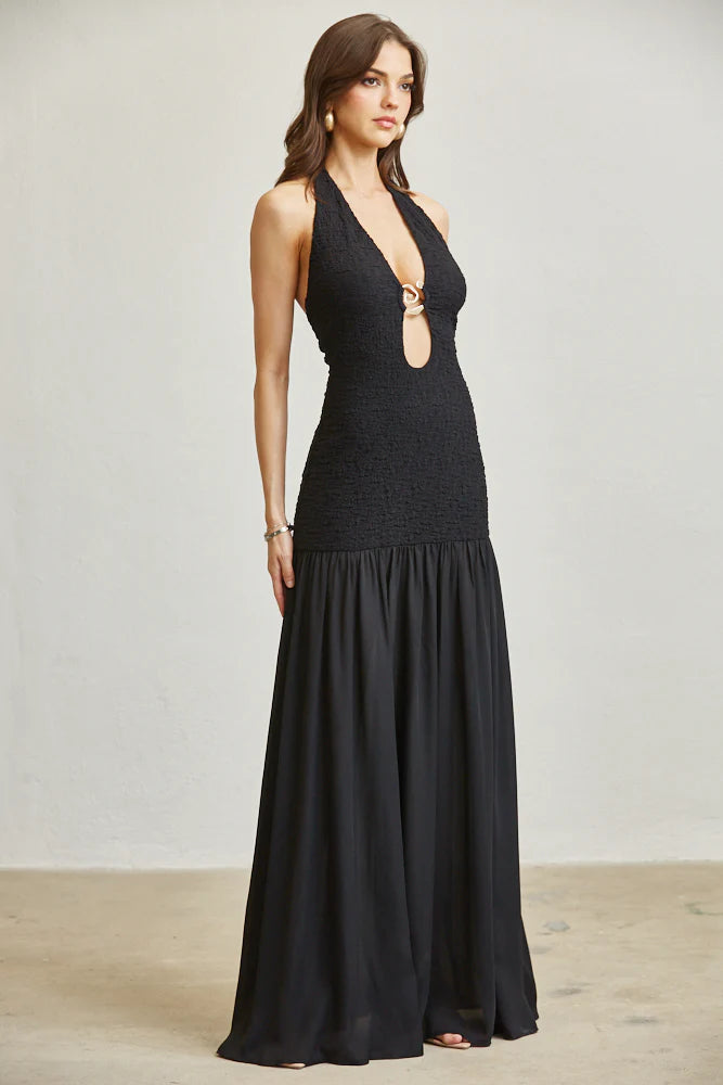 Drop Waist Maxi Dress
