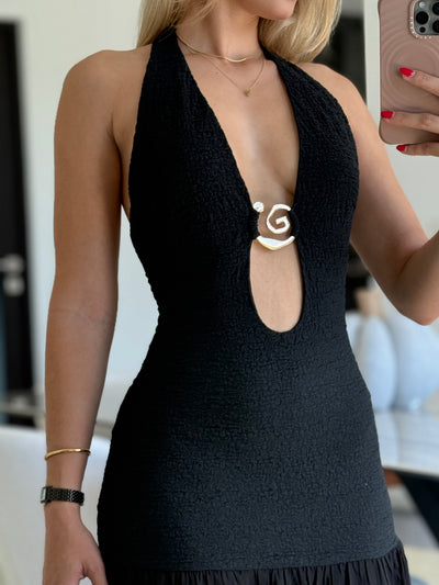 Drop Waist Maxi Dress