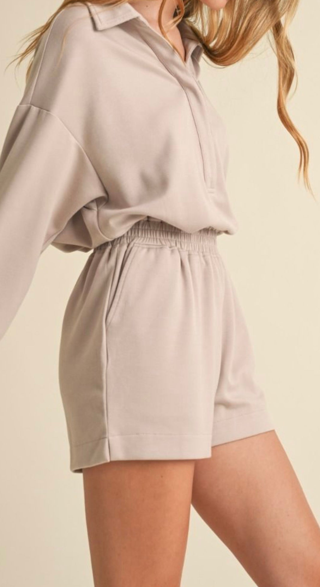 Collared Romper