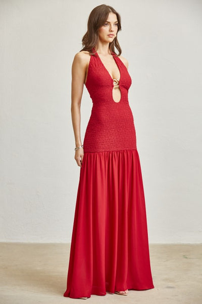 Drop Waist Maxi Dress