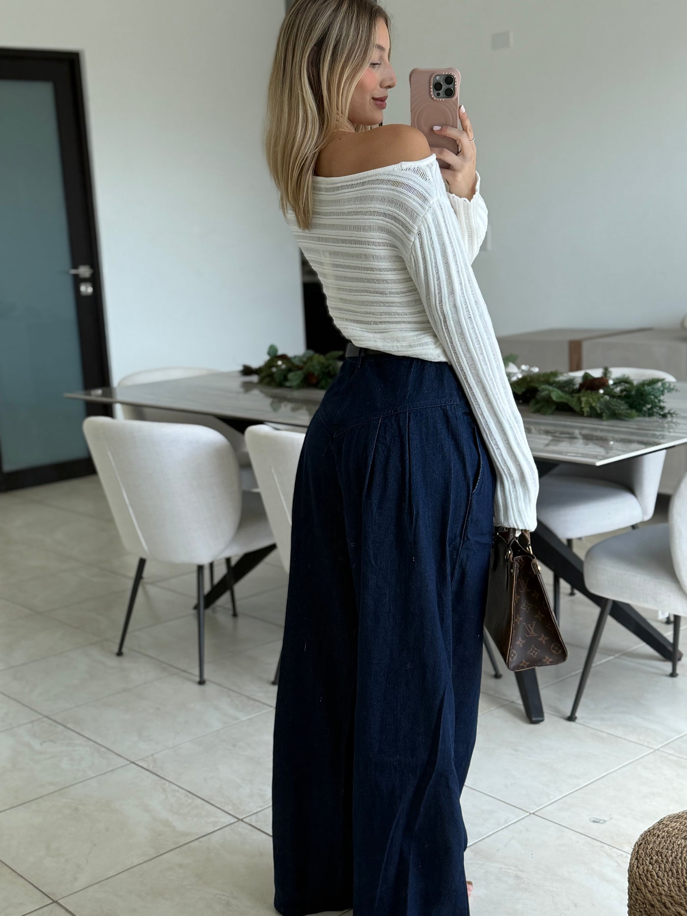 Dark High Waist Denim PREORDER 11/15/25 Aprox