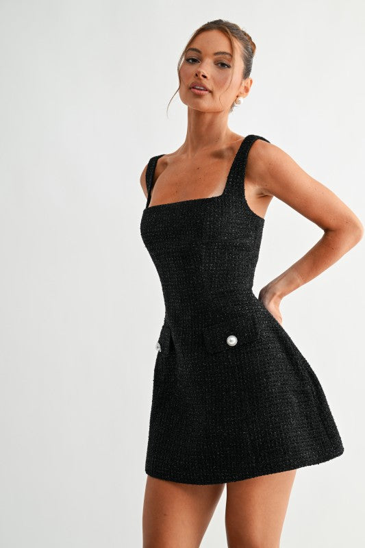 Tweed Mini Dress Aprox PREORDER 09/15/25 Aprox