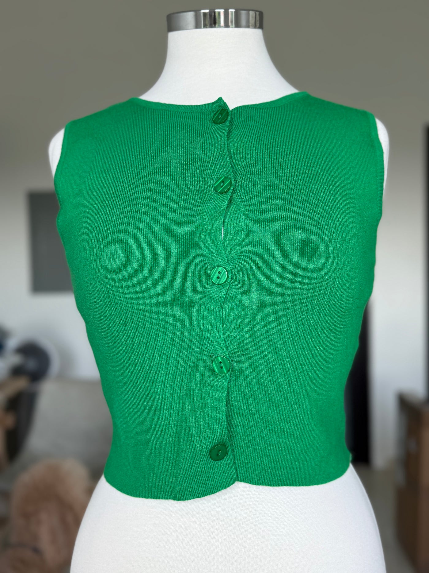 Kelly Green crop top