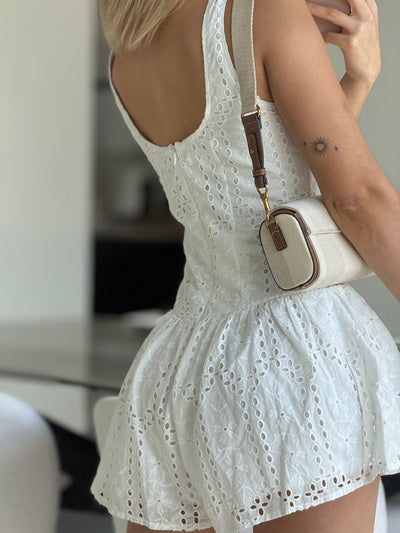 Eyelet Romper PREORDER 05/16/25 Aprox