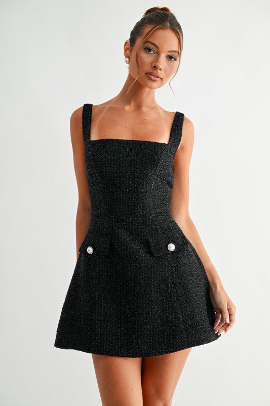 Tweed Mini Dress Aprox PREORDER 09/15/25 Aprox