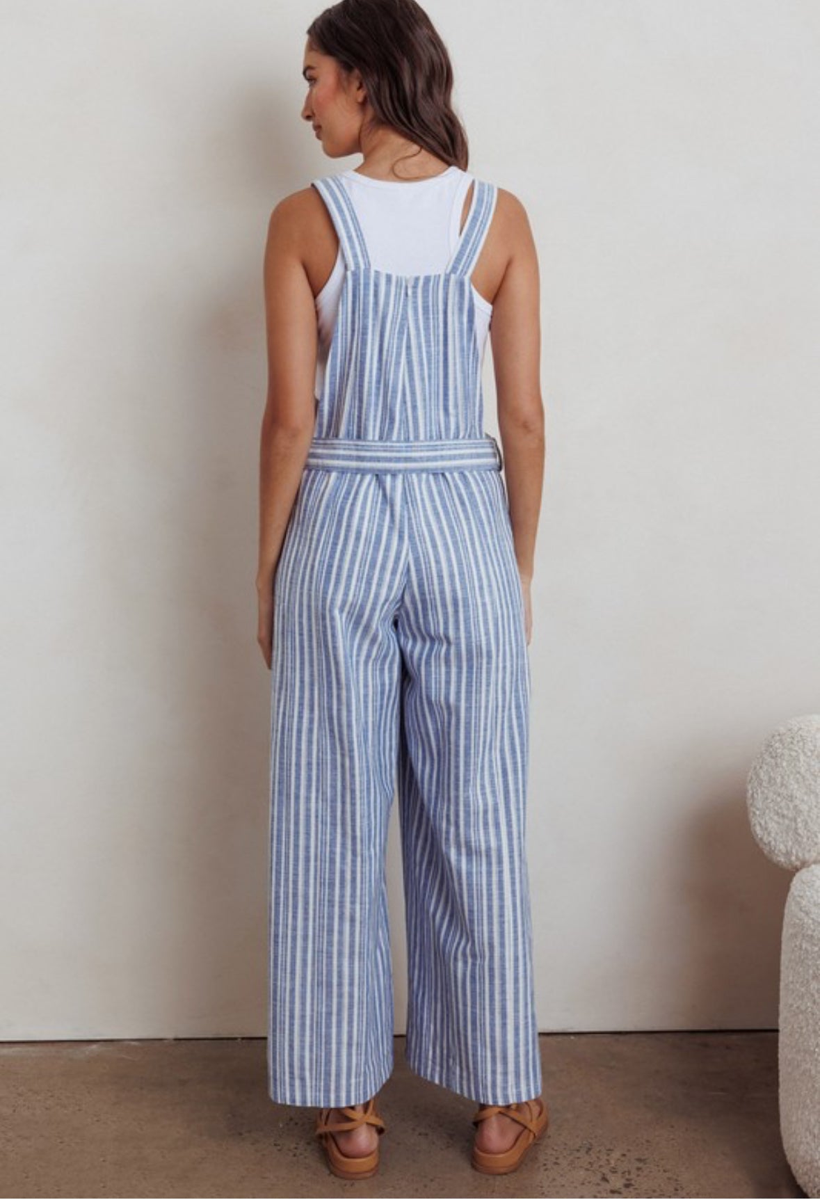 Striped Jumpsuit