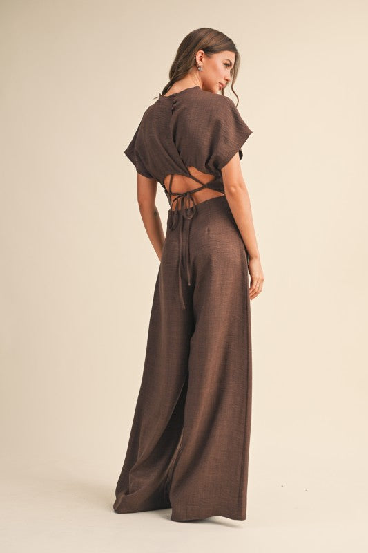 Ruched Jumpsuit
