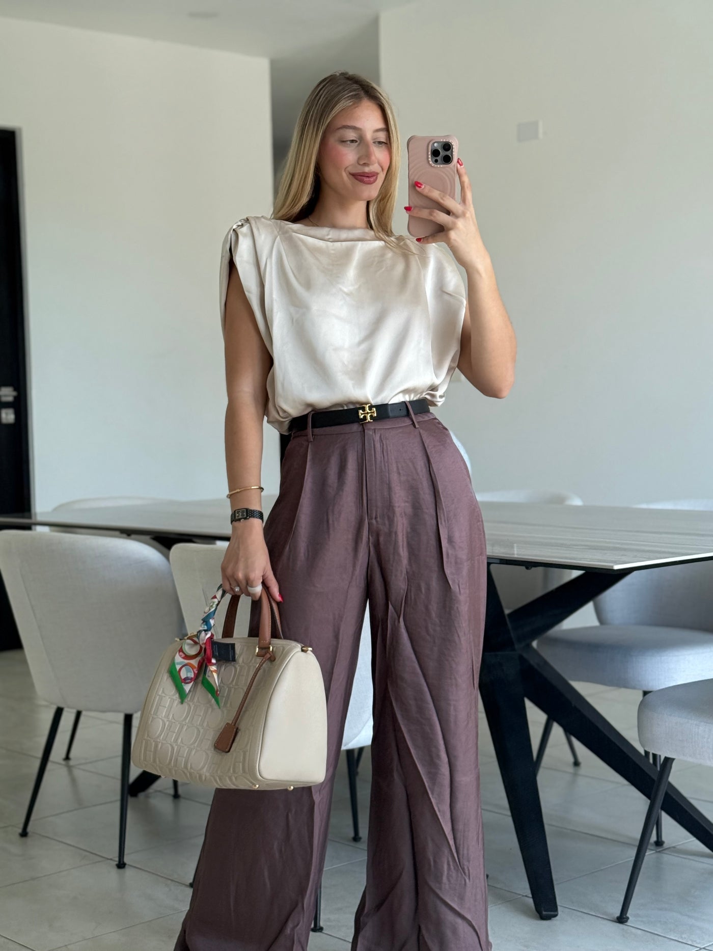 Satin Pants