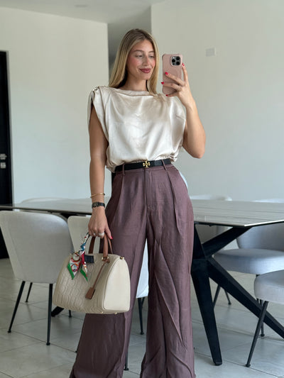 Satin Pants