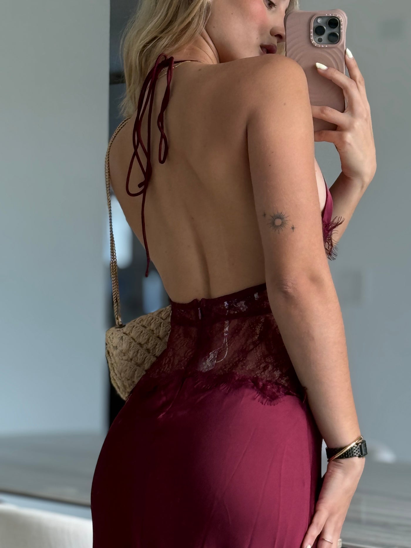 Sheer Lace Dress