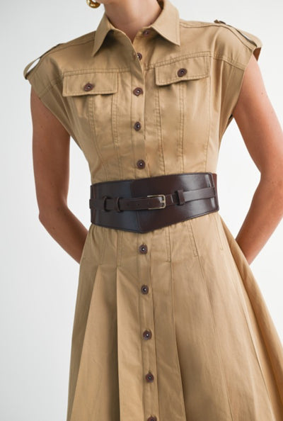 Tan Dress PREORDER 08/30/25 Aprox