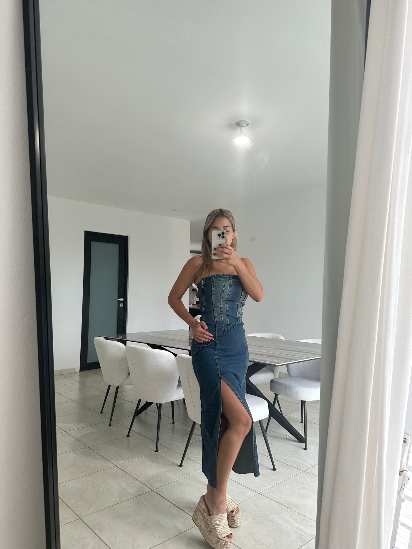 Mikaela Denim Dress