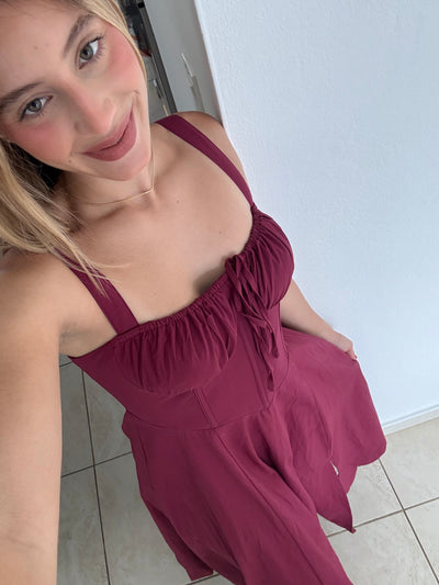 Wine Dress