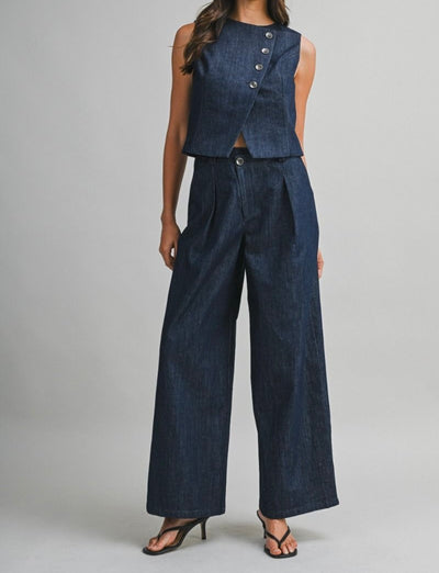 Asymmetric Top & Pant Set PREORDER DECEMBER 31, 2025 Aprox