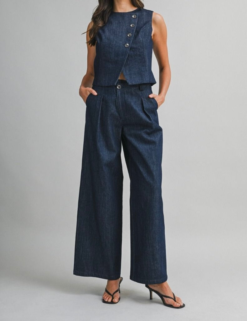 Asymmetric Top & Pant Set PREORDER DECEMBER 31, 2025 Aprox