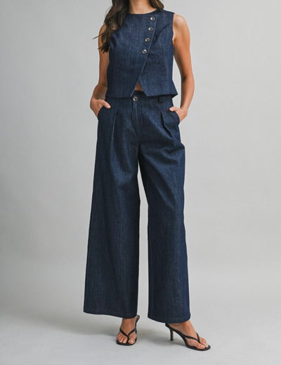 Asymmetric Top & Pant Set PREORDER DECEMBER 31, 2025 Aprox