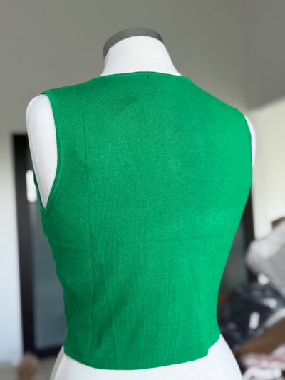 Kelly Green crop top