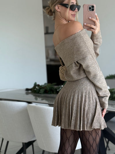 Off Shoulder Dress PREORDER 12/20/25 Aprox