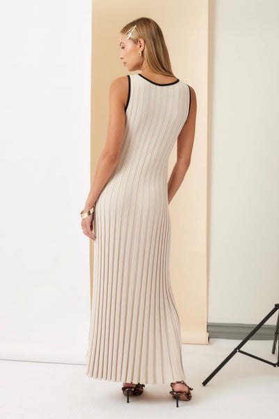 Ribbed Knit Maxi Dress PREORDER 10/31/24 aprox.