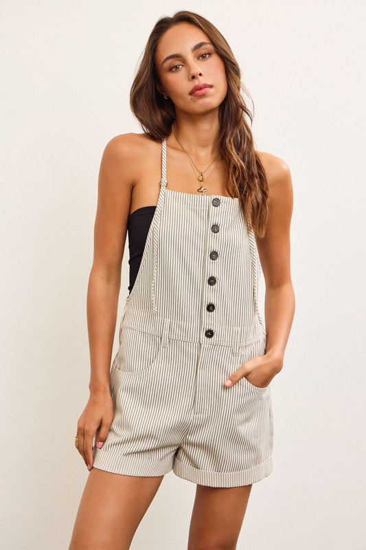 Striped Romper PREORDER 04/27/25 Aprox