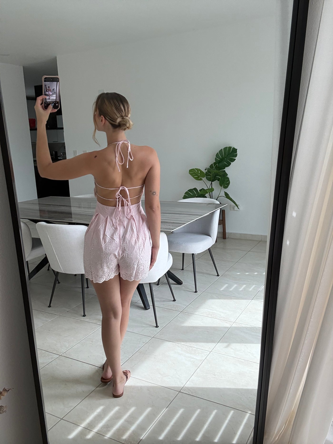 Pinstripe Romper