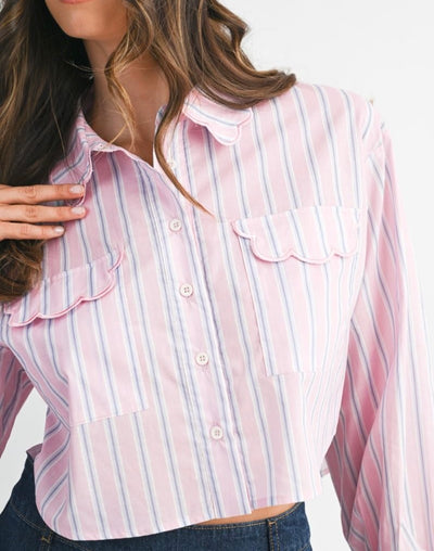 Pin Striped Top PREORDER