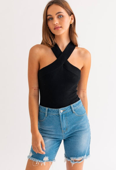 CRISS CROSS BODYSUIT