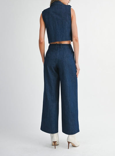 Collared Vest & Pant Set PREORDER 09/15/25 Aprox    Premium Collection
