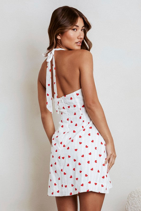 Halter Mini Dress PREORDER January/10/2026 Aprox