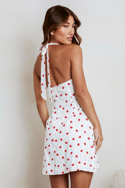 Halter Mini Dress PREORDER January/10/2026 Aprox