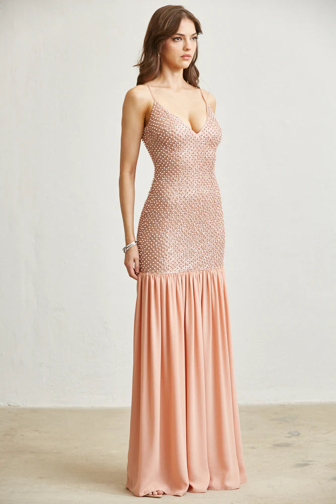 Rose Gold Dress PREORDER 10/24/24 Aprox                PREMIUM COLLECTION