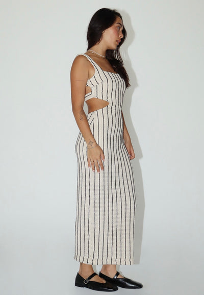 Striped Open Back