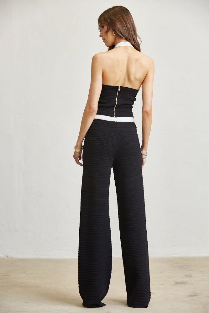 Ribbed Pant Set                    PREMIUM COLLECTION