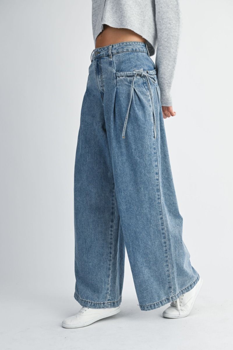 Denim Bow Detail PREORDER 09/28/25 Aprox