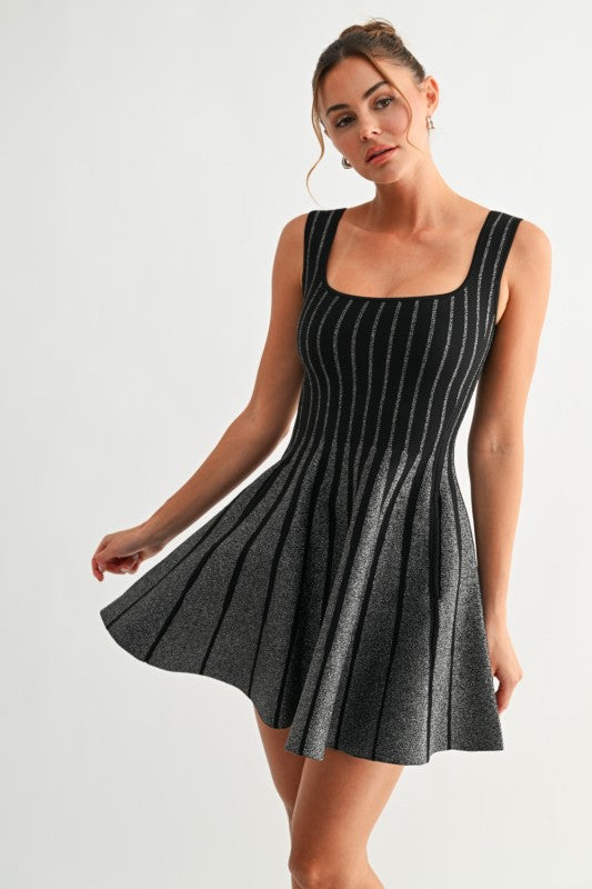 Flare Short Dress