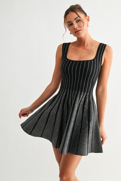 Flare Short Dress