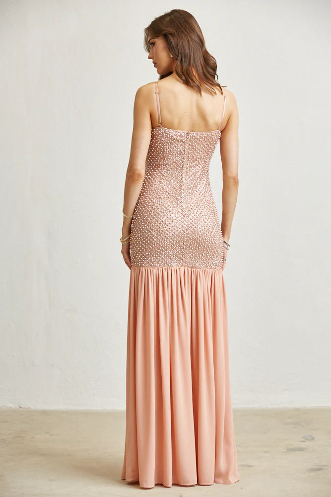 Rose Gold Dress PREORDER 10/24/24 Aprox                PREMIUM COLLECTION