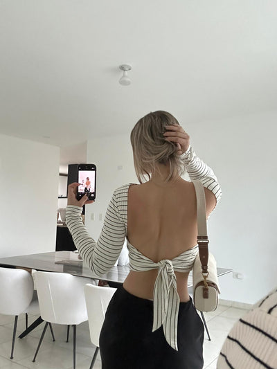 Striped Longsleeve Top