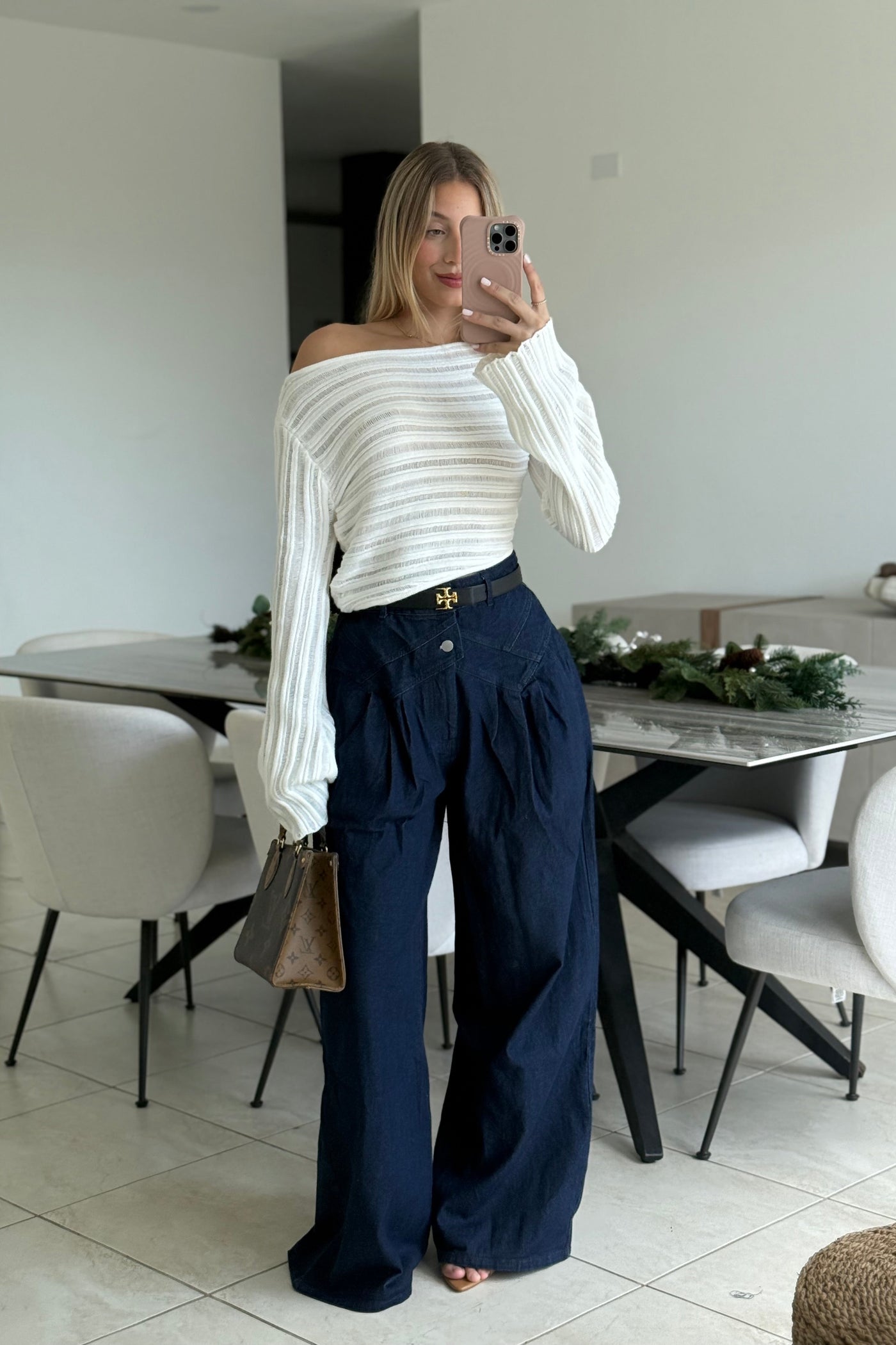 Dark High Waist Denim PREORDER 11/15/25 Aprox