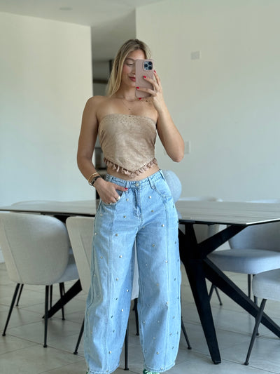 Studded Barrel Denim PREORDER 11/30/25 Aprox